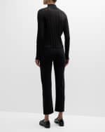 Image 3 of 5: THE ROW Riaco Slim-Leg Crop Jeans