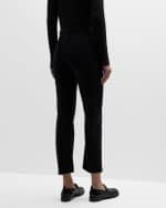 Image 4 of 5: THE ROW Riaco Slim-Leg Crop Jeans