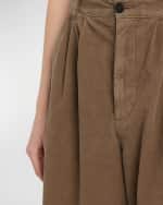 Image 5 of 5: THE ROW Rufos Corduroy Wide-Leg Pants