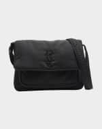 Image 1 of 5: Saint Laurent Men's Niki Nylon Messenger Bag