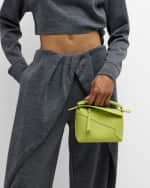 Image 3 of 6: Loewe x Paula’s Ibiza Puzzle Edge Mini Top-Handle Bag in Leather