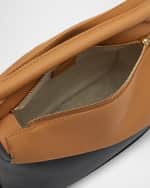 Image 5 of 6: Loewe Puzzle Edge Small Top-Handle Bag in Bicolor Leather