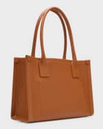 Image 4 of 6: Christian Louboutin By My Side Small Tote in Leather with CL Logo