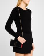 Image 2 of 6: Christian Louboutin Loubi54 Wallet on Chain in Leather