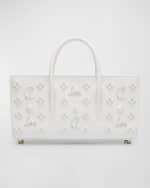 Image 1 of 6: Christian Louboutin Paloma Baguette in Leather with Loubinthesky Spikes