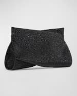 Image 2 of 4: Christian Louboutin Loubitwist Small Clutch in Strass