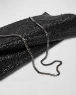 Image 4 of 4: Christian Louboutin Loubitwist Small Clutch in Strass