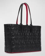 Image 4 of 6: Christian Louboutin Cabata Small Tote in CL Embossed Nappa Leather
