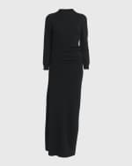 Image 2 of 6: Loro Piana Queenstown Cashmere-Blend Maxi Dress