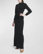 Image 5 of 6: Loro Piana Queenstown Cashmere-Blend Maxi Dress