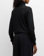 Image 5 of 5: THE ROW Eva Cashmere Turtleneck Top