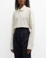 Image 2 of 6: THE ROW Sisilia Collared Shirt