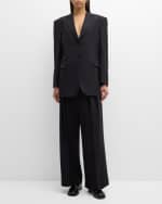 Image 5 of 6: THE ROW Ule Single-Breasted Blazer Jacket