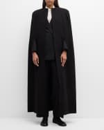 Image 1 of 6: THE ROW Milda Cashmere Cape Coat