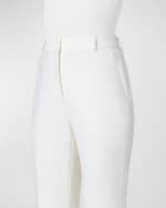 Image 5 of 5: Akris Fares Wool Bootcut Pants