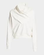 Image 1 of 5: Saint Laurent Men's Cowl Neck Sweatshirt