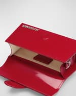 Image 3 of 4: Jacquemus Le Bambino Patent Top-Handle Bag