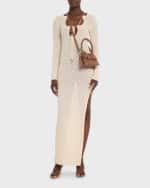 Image 2 of 5: Jacquemus Le Chiquito Moyen Leather Top-Handle Bag