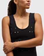 Image 5 of 5: LANA 14K Yellow Gold Single Strand Laser Kite Chain Bracelet