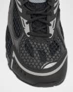 Image 4 of 6: Bottega Veneta Men's Orbit Technical Fishnet Sneakers