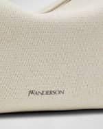 Image 4 of 4: JW Anderson Chain Twill Canvas & Leather Crossbody Bag