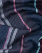 Image 3 of 4: Paul Smith Men's Multi-Stripe Scarf