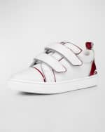 Image 2 of 5: Christian Louboutin Kid's Funnyto Logo Heel Cap Sneakers, Toddler/Kids