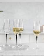 Image 3 of 3: Orrefors Métropole Champagne Glasses, Set of 2