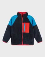 Image 1 of 2: Andy & Evan Boy's Sherpa Zip-Up Jacket, Size 2T-8