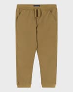 Image 5 of 5: Andy & Evan Boy's Colorblocked Sweater, Shirt & Joggers Set, Size 2T-8