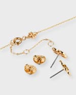 Image 3 of 5: Tory Burch Kira Clover Earrings