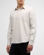 Image 3 of 6: FRAME Men's Brushed Cotton Shirt