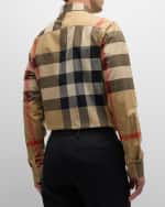Image 5 of 6: Burberry Men's Summerton Plaid Sport Shirt