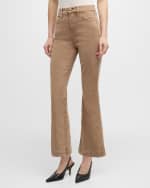 Image 2 of 6: Veronica Beard Carson High Rise Ankle Flare Jeans