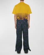 Image 3 of 5: Burberry Men's Logo and Swan Print T-Shirt