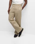 Image 2 of 6: Ferragamo Men's Drof Desert Suede Chukka Boots with Gancini Buckle