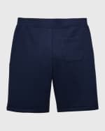 Image 5 of 5: Ralph Lauren Childrenswear Kid's Embroidered Pony Fleece Shorts, Size 2T-6