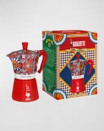 Image 4 of 5: Bialetti x Dolce&Gabbana x Bialetti Moka Express 6-Cup Stovetop Coffee Pot
