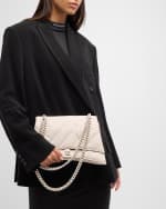 Image 3 of 6: Balenciaga Crush Medium Quilted Chain Bag