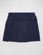 Image 4 of 5: Ralph Lauren Childrenswear Girl's Pleated Skort, Size 3-6X