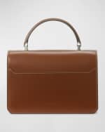 Image 4 of 6: Ralph Lauren Collection RL 888 Box Calfskin Top Handle Bag