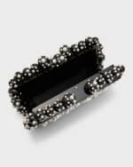 Image 5 of 6: Cult Gaia Eos Pearly Beaded Clutch Bag