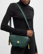 Image 2 of 6: Burberry Chess Small Leather Satchel Bag