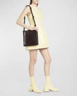 Image 2 of 6: Jil Sander Tangle Medium Leather Shoulder Bag
