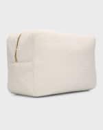 Image 2 of 4: BTB Los Angeles Makeup Embellishment Faux-Fur Cosmetic Bag