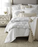 Image 3 of 3: John Robshaw Kajal Gray King Duvet