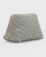 Image 4 of 6: Bottega Veneta Intrecciato Beauty Pouch Bag