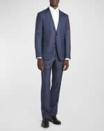 Image 2 of 6: ZEGNA Men's Plaid 15milmil15 Wool Suit