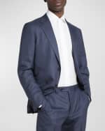 Image 3 of 6: ZEGNA Men's Plaid 15milmil15 Wool Suit