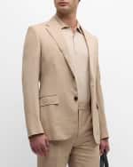 Image 3 of 6: ZEGNA Men's Trofeo Linen Suit